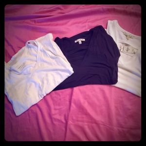 3 Express easy Tees 1nwt 2wot